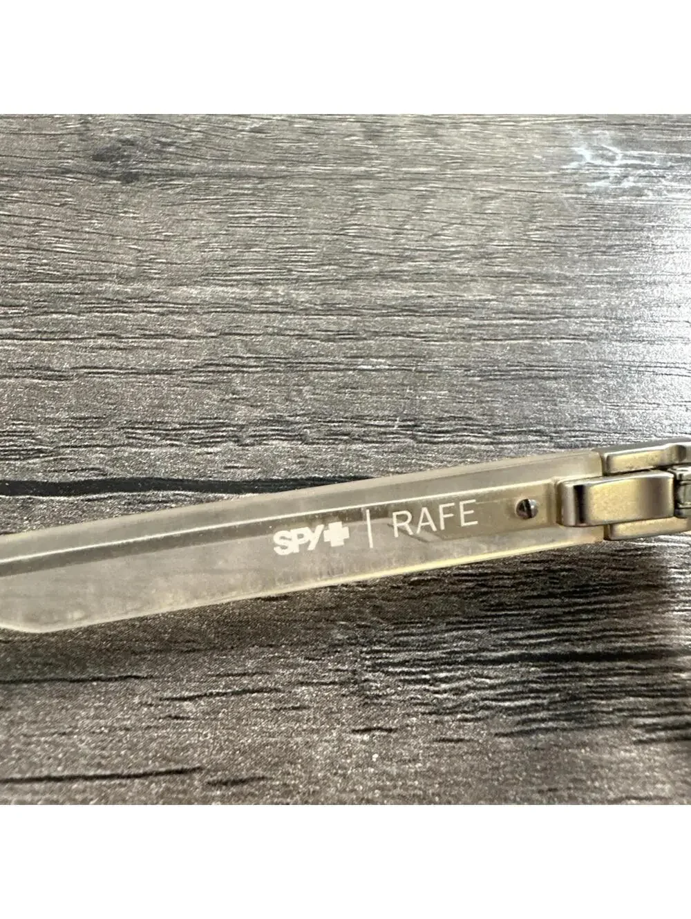 Spy Optic Sunglasses FRAMES ONLY Rage Transparent 56-16-142